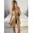 Overal krátký na ramínka dámske (S/M ONE SIZE) TALIANSKA MÓDA IMPLP2491870055
