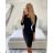 Šaty elegantní pouzdrové 3/4 rukáv dámské (S-XL) ITALSKÁ MÓDA IMM23M23121