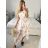Kleid mit 3/4 Ärmeltasche für Damen (uni sl) ITALIAN Fashion IM3181746