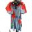 Šaty krátké letní krátký rukáv dámské (S/M/L ONE SIZE) ITALSKÁ MÓDA IMM24M12630