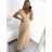 Šaty letní na ramínka dámské (S/M ONE SIZE) ITALSKÁ MÓDA IMPBB22B21841 -   white -   S / M