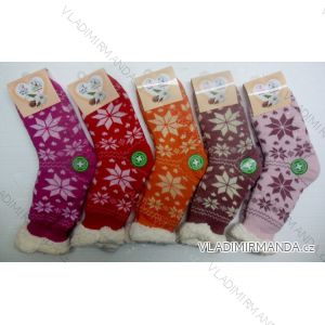 Ponožky zatepleno bavlnou zdrav. thermo dámské (35-42) AMZF PB-758