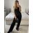 Overal letní variabilní zavazování dámské (S/M ONE SIZE) ITALSKÁ MÓDA IMM21876 S/M schwarz