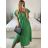 Women's Long Sleeve Hoodie Dress (S / M ONE SIZE) ITALIAN FASHION IMWA216095 S / M black