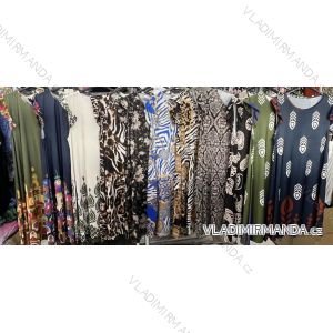 Šaty letné elegantné icecool bez rukávov dámske (S/M ONE SIZE) TALIANSKA MÓDA IMM24M780B