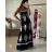 Satin Women's Long Summer Strapless Dress (S / M / L ONE SIZE) ITALIAN FASHION IMM22694