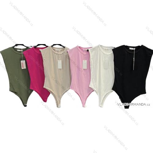 Kleid mit 3/4 Ärmeltasche für Damen (uni sl) ITALIAN Fashion IM3181746