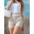 Kraťasy šortky letní elegantní dámské (S-XL) ITALSKÁ MÓDA IMM23M12067