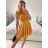 Elegant formal dress with straps for women (S / M ONE SIZE) ITALIAN FASHION IMHMS23139/DU