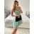 Elegant formal dress with straps for women (S / M ONE SIZE) ITALIAN FASHION IMHMS23139/DU