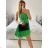 Elegant formal dress with straps for women (S / M ONE SIZE) ITALIAN FASHION IMHMS23139/DU