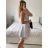 Elegant formal dress with straps for women (S / M ONE SIZE) ITALIAN FASHION IMHMS23139/DU