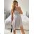 Elegant formal dress with straps for women (S / M ONE SIZE) ITALIAN FASHION IMHMS23139/DU