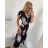 Women's Lace Cotton Short Sleeve Dress (S/M ONE SIZE) ITALIAN FASHION IMM23M7267