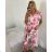 Women's Lace Cotton Short Sleeve Dress (S/M ONE SIZE) ITALIAN FASHION IMM23M7267
