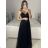 Women's Strapless Long Party Dress (S/M ONE SIZE) ITALIAN FASHION IMPSH2360055 purple S / M