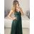 Women's Strapless Long Party Dress (S/M ONE SIZE) ITALIAN FASHION IMPSH2360055 purple S / M