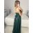 Women's Strapless Long Party Dress (S/M ONE SIZE) ITALIAN FASHION IMPSH2360055 purple S / M