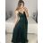 Women's Strapless Long Party Dress (S/M ONE SIZE) ITALIAN FASHION IMPSH2360055 purple S / M
