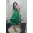 Women's Sleeveless Summer Satin Dress (S/M/L ONE SIZE) ITALIAN FASHION IMD23436