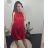 Women's Sleeveless Summer Satin Dress (S/M/L ONE SIZE) ITALIAN FASHION IMD23436