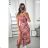 Sommerkleid Carmen aus Musselin für Damen (Einheitsgröße S/M) ITALIAN FASHION IMWE231506