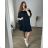 Women's Summer Muslin Carmen Dress (46/50 ONE SIZE) ITALIAN FASHION IMBM24061