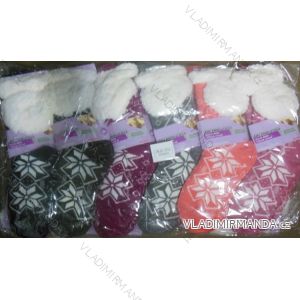 Ponožky hedvábné zateplené bavlnou dámské (one size) LOOKEN SM-HL-2010
