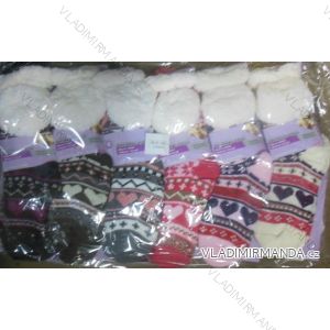 Ponožky hedvábné zateplené bavlnou dámské (one size) LOOKEN SM-HL-2007