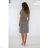 Šaty krátké letní krátký rukáv dámské (S/M/L ONE SIZE) FRANCOUZSKÁ MÓDA FMPZM242239-11