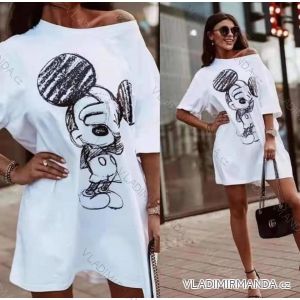 Dress oversize short sleeve womens (UNI S-L) ITALIAN FASHION IMD20187