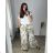 Women's Summer Long Harem Pants (42/44/46 ONE SIZE) ITALIAN FASHION IM424361