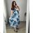Women's summer short sleeve dress (44/46/48 ONE SIZE) ITALIAN FASHION IM424287