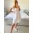 Women's Long Summer Short Sleeve Dress (S/M ONE SIZE) ITALIAN FASHION IMC23300 -   light mint -   M / L