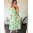 Ärmelloses langes Sommerkleid für Damen (Einheitsgröße S/M) ICECOOL AINUOSI FRENCH FASHION FMPZM23024-6 -   grün
 -   XL/2XL