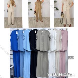 Women's Long Sleeve Hoodie Dress (S / M ONE SIZE) ITALIAN FASHION IMWA216095