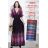 Women's summer icecool dress with sleeve (M/L, XL/2XL) AINUOSI ITALIAN FASHION IMB239922
