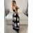 Carmen summer summer shoulder dress (UNI S / M) ITALIAN FASHION IMM20628 S / M black