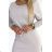 Women's Long Sleeve Belted Casual Dress (S/M/L ONE SIZE) ITALIAN FASHION IMHMS24289 M beige