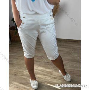 Kraťasy šortky dámské nadrozměr (3XL/4XL ONE SIZE) ITALSKÁ MÓDA IMWQ24117/DUR