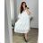 Women's Plus Size Lace Summer Short Sleeve Dress (XL/2XL/3XL ONE SIZE) ITALIAN FASHION IMB23HIPP 56/58 black