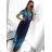Women's summer icecool dress with sleeve (M/L, XL/2XL) AINUOSI ITALIAN FASHION IMB239922