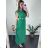 Šaty dlouhé letní elegantní bez rukávu dámské (S/M ONE SIZE) ITALSKÁ MÓDA IMWB24047