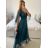 Women's Long Party Long Sleeve Dress (S/M ONE SIZE) ITALIAN FASHION IMPSH2320008 růžová starorůžová S / M