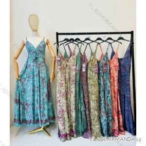 Women's Summer 3/4 Long Sleeve Dress (S/M ONE SIZE) INDIAN FASHION IMPEM23CA772