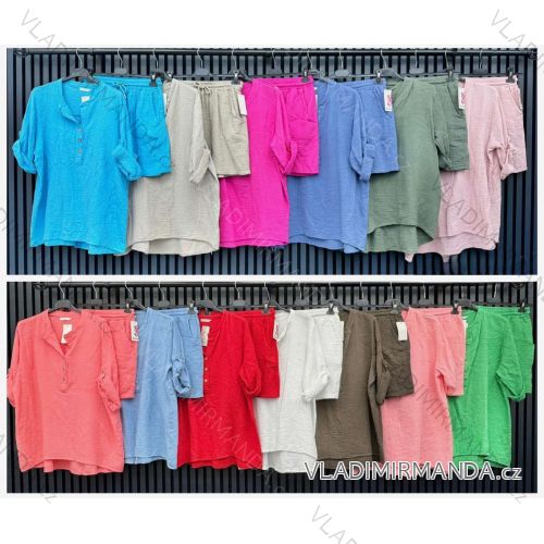 Women's Long Sleeve Knitted Sweater (S/M ONE SIZE) ITALIAN FASHION IMWAE23047