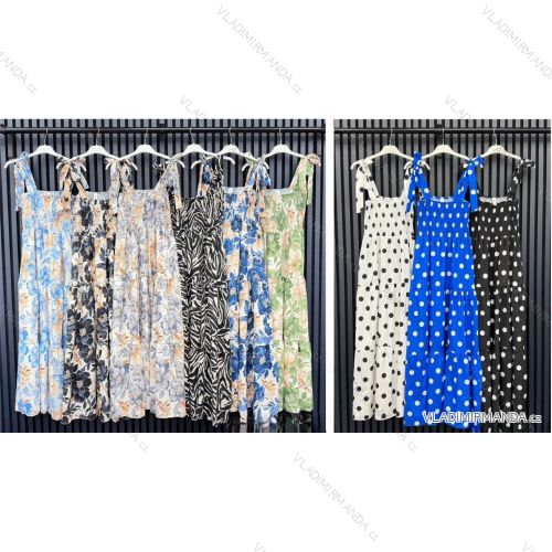 Women's Long Chiffon Short Sleeve Dress (S/M ONE SIZE) ITALIAN FASHION IMWGS231048