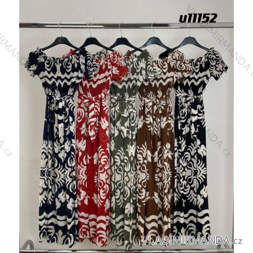 Carmen summer summer shoulder dress (UNI S / M) ITALIAN FASHION IMM20628