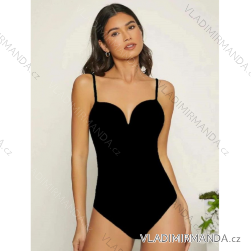 Kleid mit 3/4 Ärmeltasche für Damen (uni sl) ITALIAN Fashion IM3181746 -   schwarz -   S / M