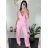 Women's Long Elegant Long Sleeve Jumpsuit (S/M ONE SIZE) ITALIAN FASHION IMWA23289